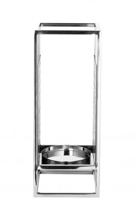 EZ-NICOSA, Suport lumânare pentru 146229, oțel inoxidabil, l.16, l.16, h.31 cm [3]