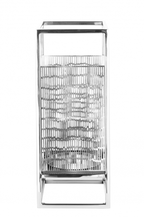 EZ-NICOSA, Suport lumânare pentru 146229, oțel inoxidabil, l.16, l.16, h.31 cm [2]