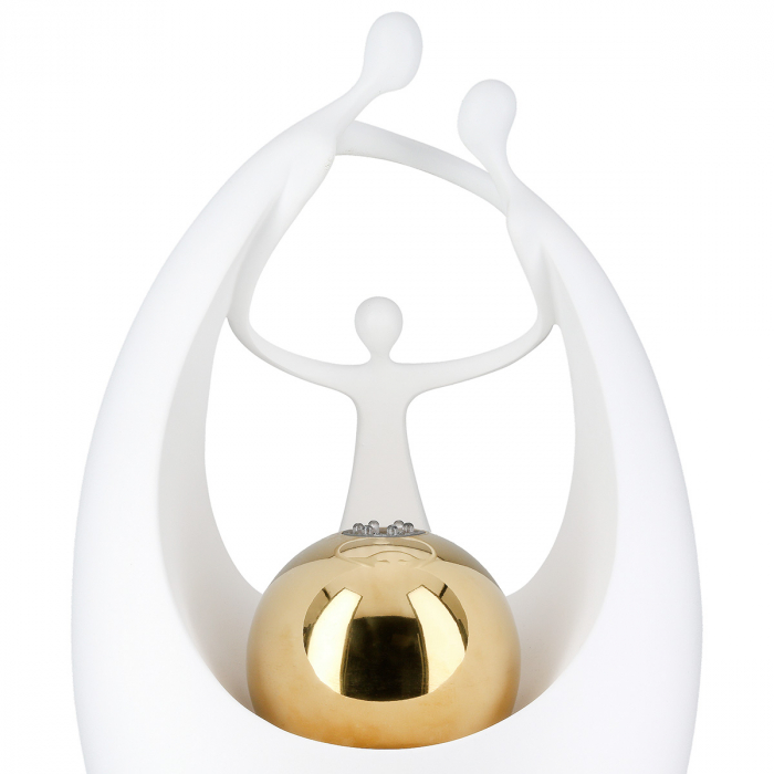 Fântână, Familie, Kolmikko, Poly, alb, PU 1, L. 23 cm, L. 27,5 cm, H. 44,5 cm [3]