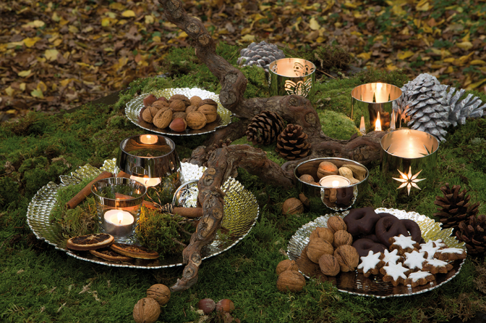 Farfurie MEIGO, placata cu nichel, 3x17 cm [2]