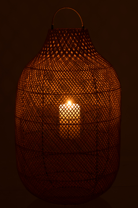 Felinar Cylinder, Ratan/Bambus, Natural, 41x41x80 cm [3]