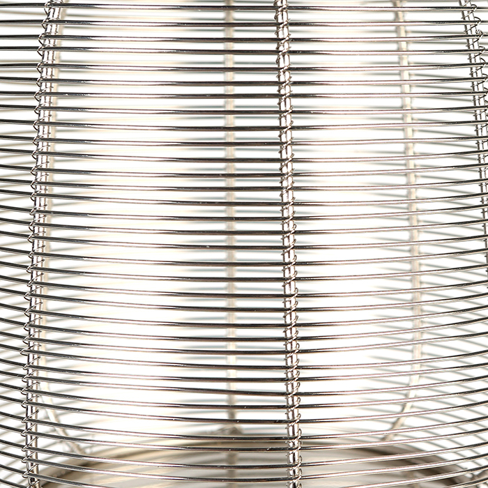 Felinar CAGE, otel inoxidabil/sticla, 27x23 cm [3]