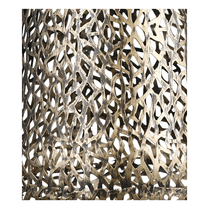 Felinar Purley, metal, auriu, 46x25 cm [2]