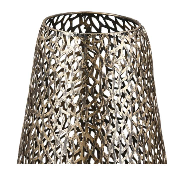 Felinar Purley, metal, auriu, 46x25 cm [3]