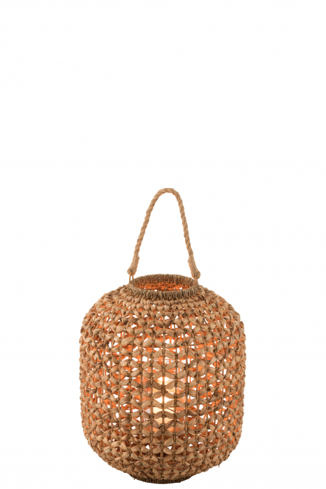 Felinar, Sticla, Natural, 37.5x37.5x45 cm [2]