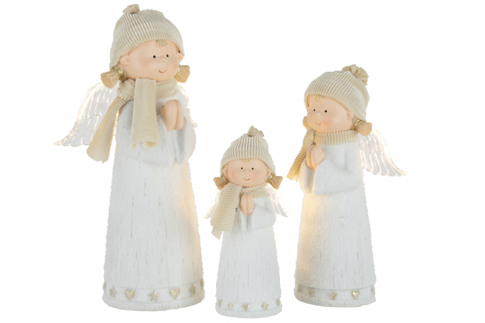 Figurina Angel, Rasina, Multicolor, 16x16x28 cm [4]