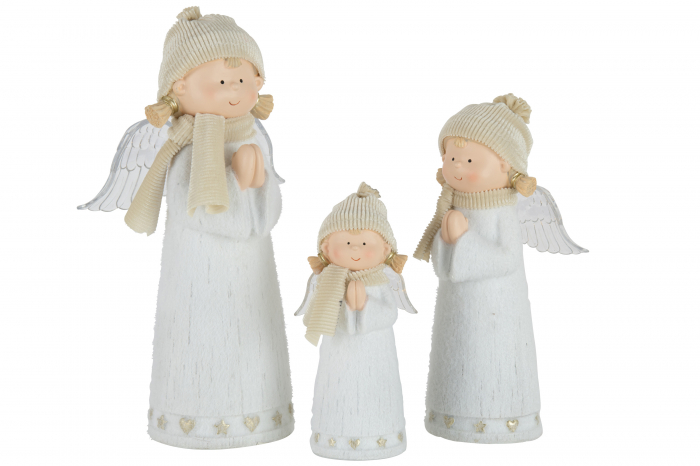 Figurina Angel, Rasina, Multicolor, 16x16x28 cm [3]