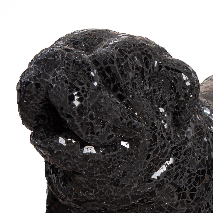 Figurină, Câine, Black Disco, Bulldog, Fibră de sticlă, negru, PU 1, L. 30 cm, L. 42 cm, H. 42 cm [2]