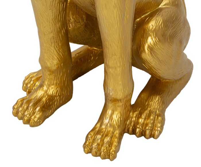 Figurina Caine cu tava, 27x51x74 cm (tava ø 30 cm) [7]