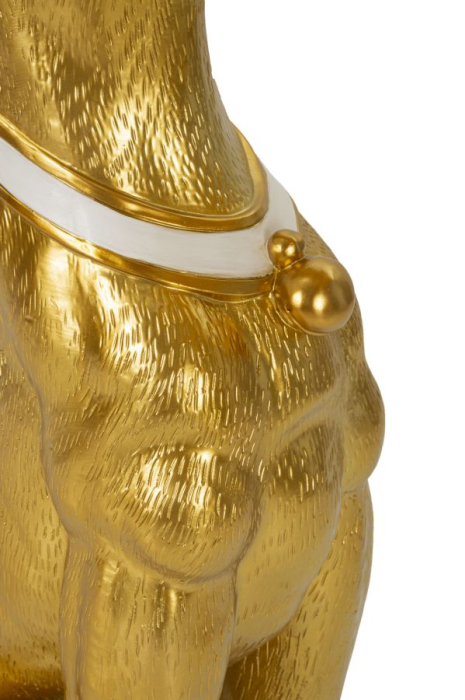 Figurina Caine cu tava, cm 30x64x91 (tava cm ø 30) [7]