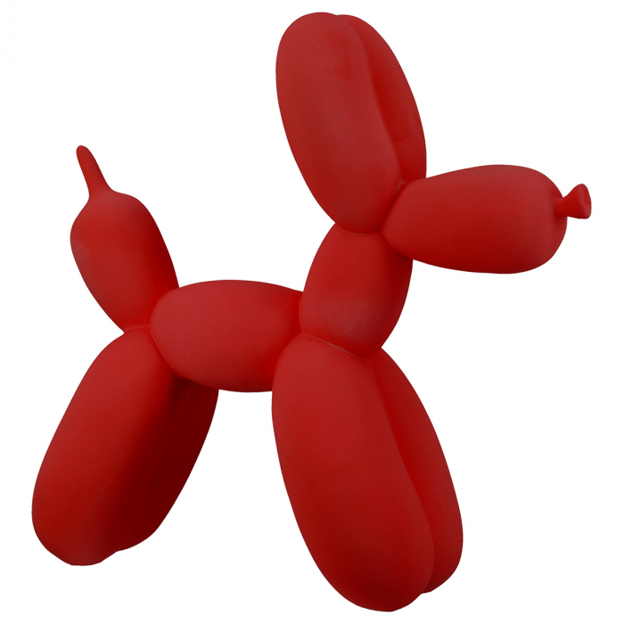 Figurină, Câine, Rășină sintetică, roșu, PU 2, L. 7 cm, L. 25 cm, H 23 cm [4]