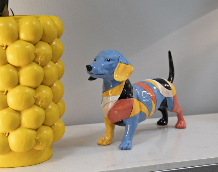 Figurina, Catel rubic 32.5x9.7x20.5 cm [7]