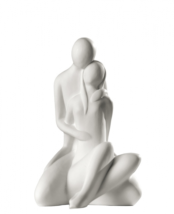 Figurina Couple Be tight, ceramica, crem, 32 cm [2]