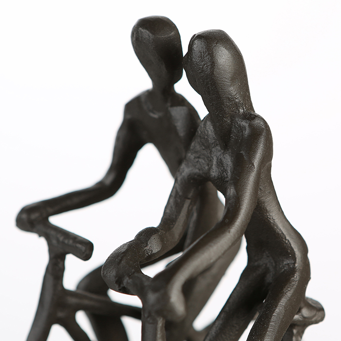 Figurina CYCLING, metal, 13x13X10 cm [6]
