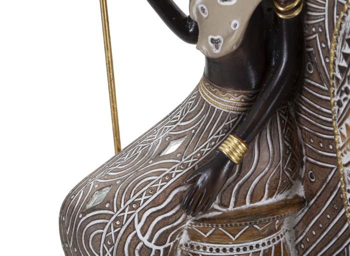 Figurina, Familie tribala Masai cm 16,5x11,5x38 [4]