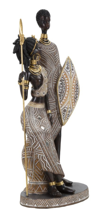 Figurina, Familie tribala Masai cm 16,5x11,5x38 [2]