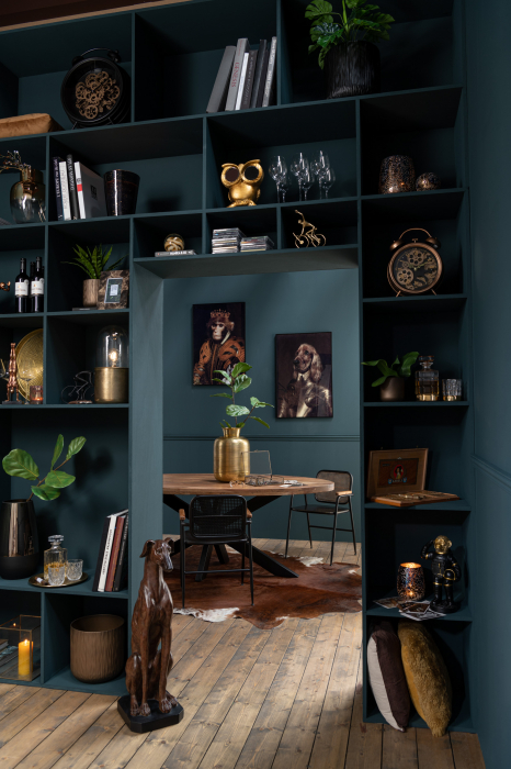 Figurina Greyhound Sitting, Rasina, Maro, 36.5x25x79.5 cm [3]