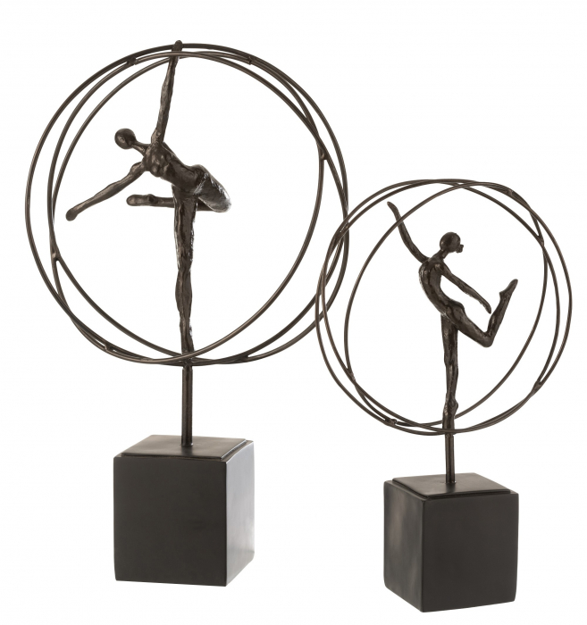 Figurina Gymnast In Circle, Rasina, Maro, 30x17.5x49 cm [2]