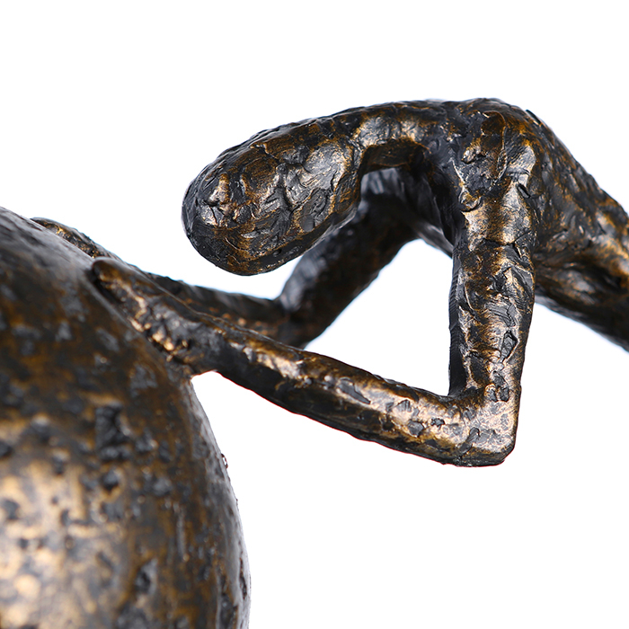 Figurina HEAVY BALL, rasina/metal, 37X21.5 cm [6]