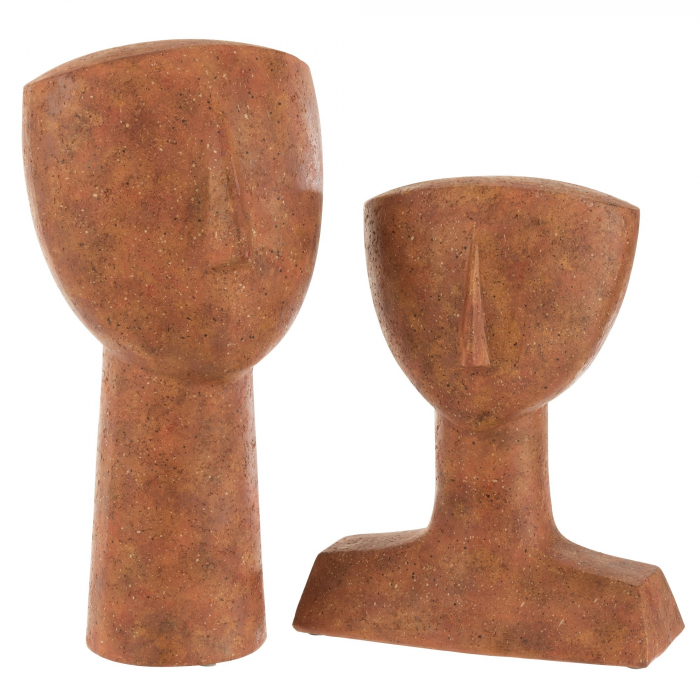 Figurina Leo, Rasina, Portocaliu, 20x18x39 cm [2]