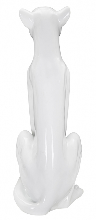Figurina Leopard, Rasina, Alb, 74x27x38 cm [7]