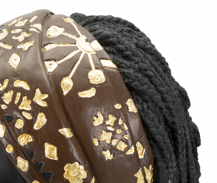 Figurina Massai Woman, Rasina, Multicolor, 30x19x18.5 cm [5]