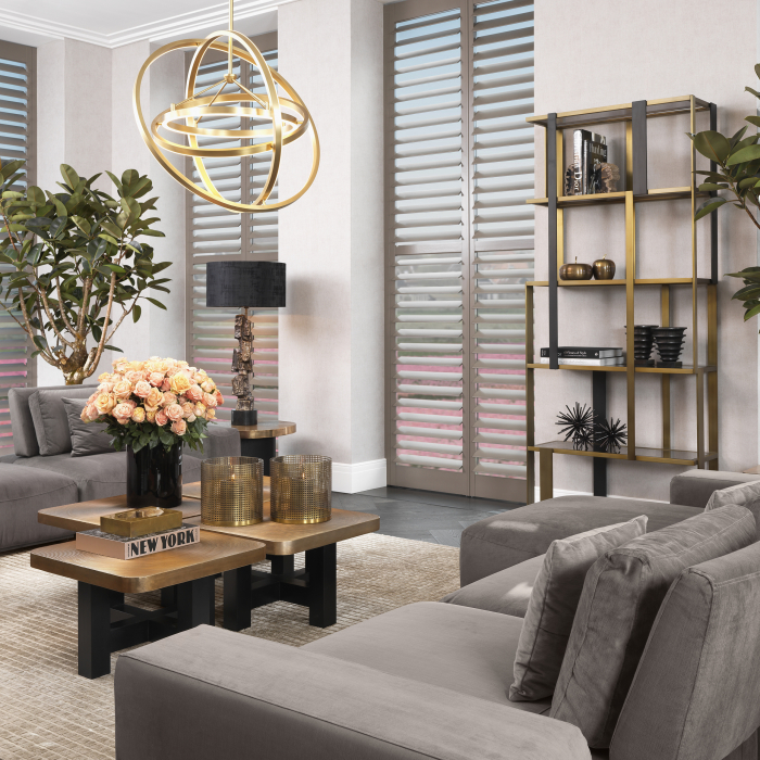 Figurină Meteor set de 3, finisaj bronz [8]