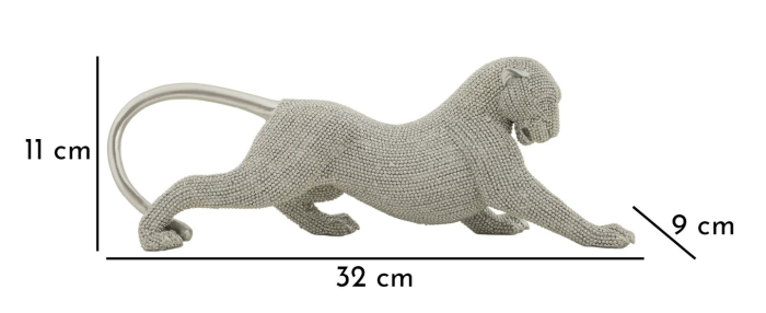 Figurina, Pantera Stralucitoare cm 32x9x11 [7]