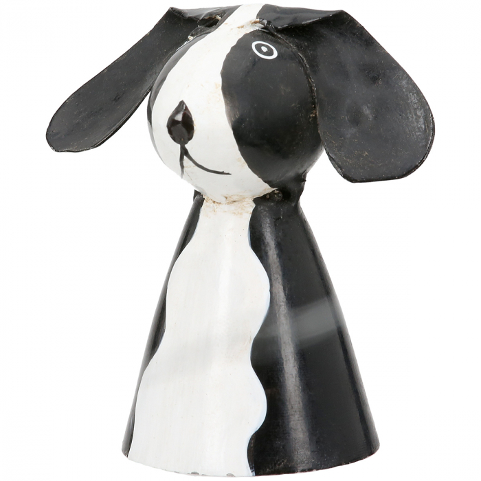 Figurină pe gard, Sparky, Fier, alb, PU 9, 3 buc. asortate, L. 6 cm, L. 6,5 cm, H. 7 cm [4]