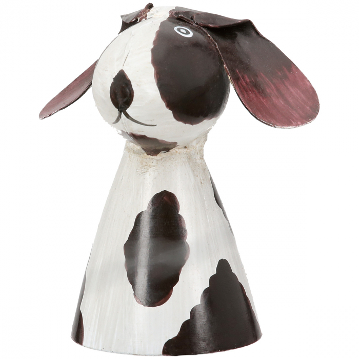 Figurină pe gard, Sparky, Fier, alb, PU 9, 3 buc. asortate, L. 6 cm, L. 6,5 cm, H. 7 cm [2]