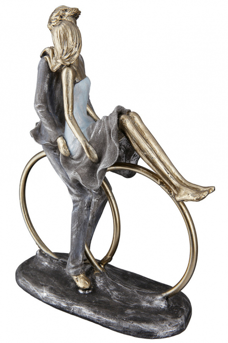 Figurina rasina Couple on rings [4]