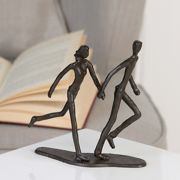 Figurina RUNNING, metal, 18x17X7 cm [3]