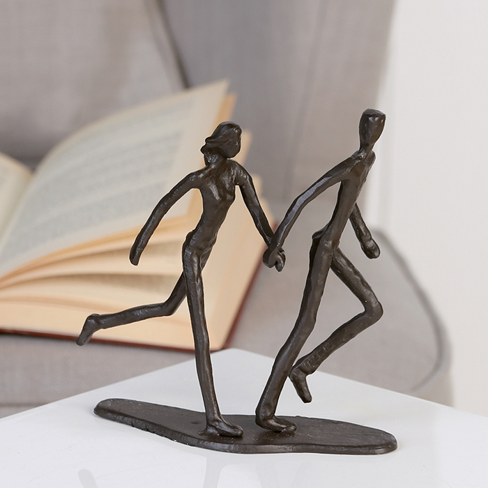 Figurina RUNNING, metal, 18x17X7 cm [9]