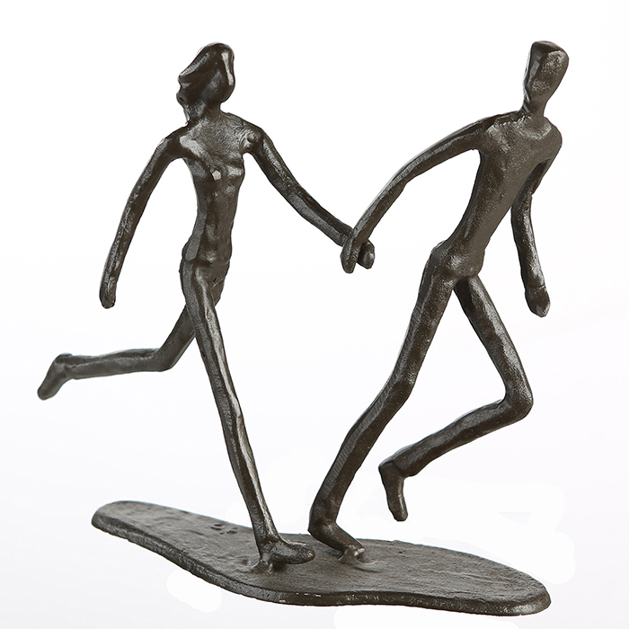 Figurina RUNNING, metal, 18x17X7 cm [2]