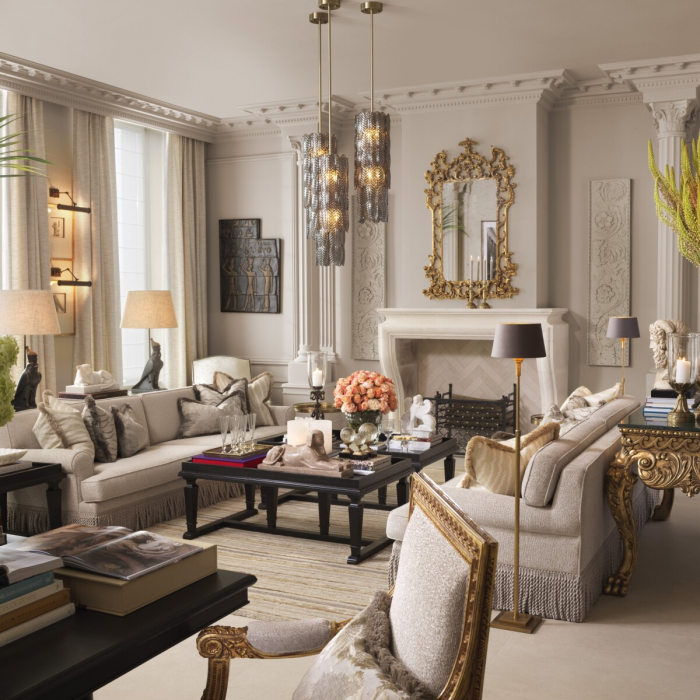 Figurină Sfinx din granit Hatshepsut, Dims: W. 59 | D. 16.5 | H. 28 (CM) [2]