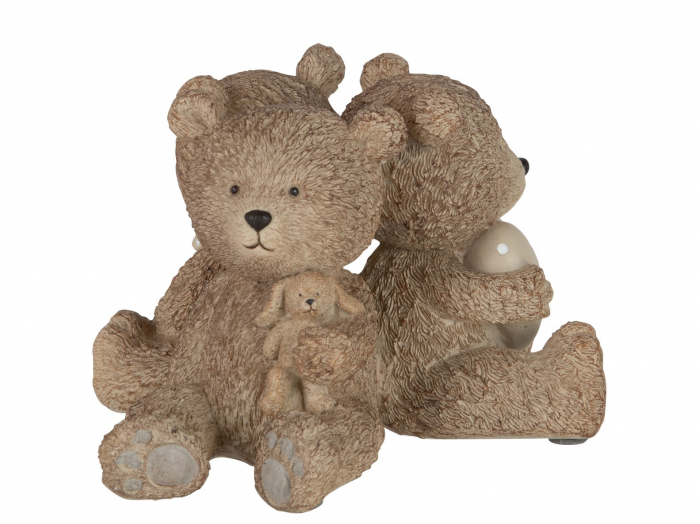 Figurina Teddy 3parts, Rasina, Maro, 16x16x11 cm [3]