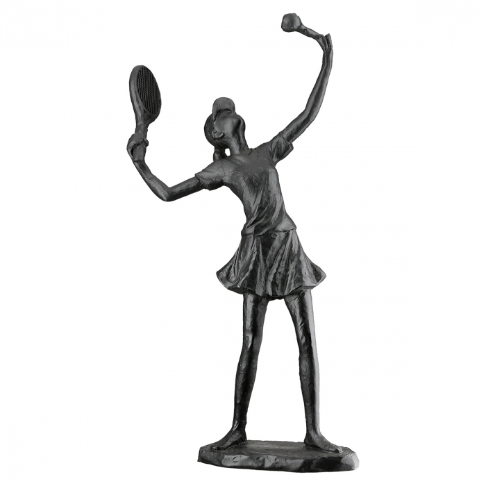 Figurină, Tenis, Active, Poly, negru, PU 4, 2 buc. asortate, L. 5,5 cm, L. 14 cm, H. 19,5 cm [3]