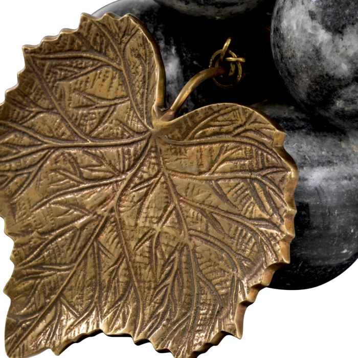 Figurină Vintage Grapes marmură gri, Dims: L. 27 | W. 17 | H. 13 (CM) [4]