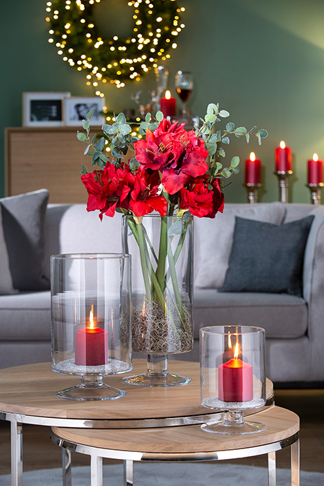 Floare AMARYLLIS, fibre sintetice, 50 cm [3]