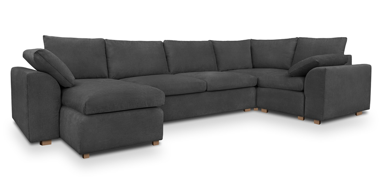 Fluffy canapea extensibila U [3]