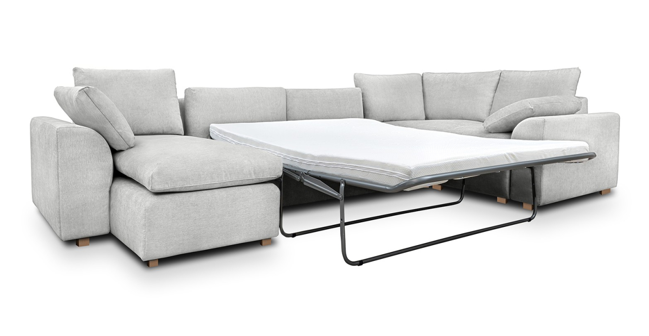 Fluffy canapea extensibila U [2]