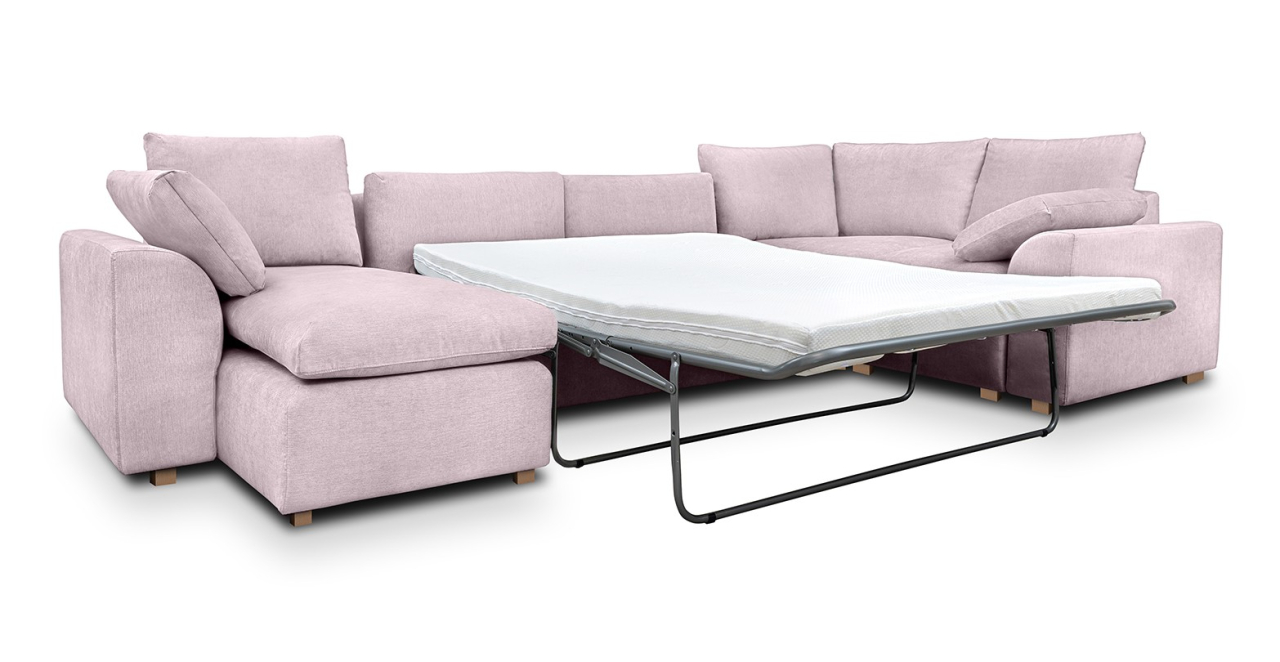 Fluffy canapea extensibila U [2]