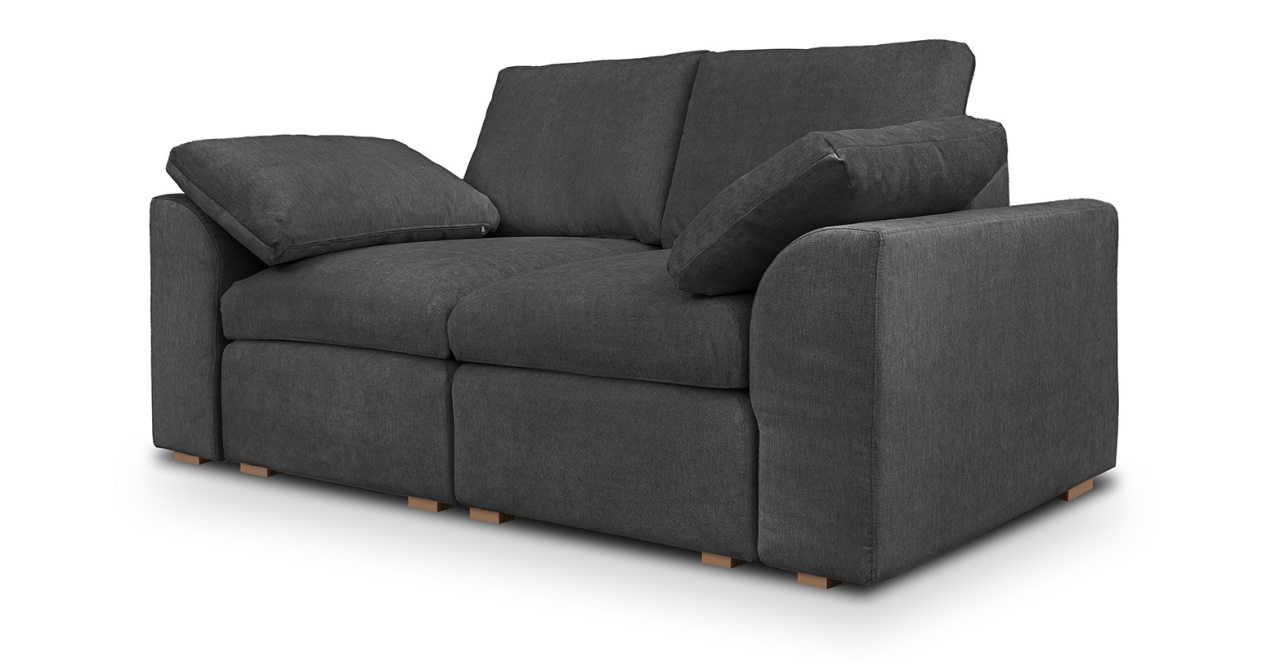 Fluffy canapea fixa de 2 locuri modulara [2]