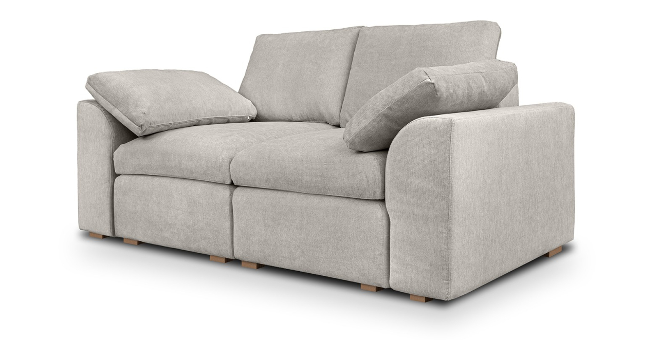 Fluffy canapea fixa de 2 locuri modulara [2]