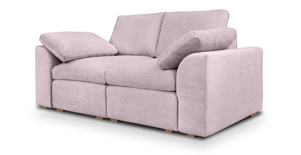 Fluffy canapea fixa de 2 locuri modulara [2]