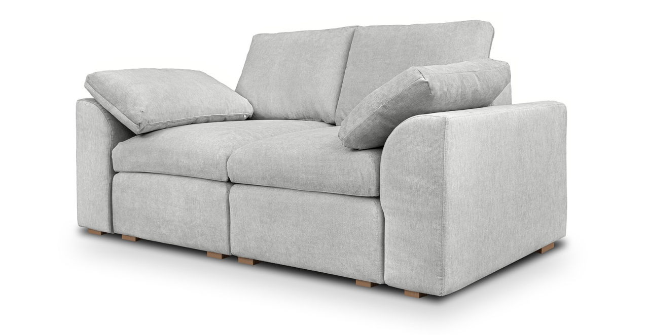 Fluffy canapea fixa de 2 locuri modulara [2]