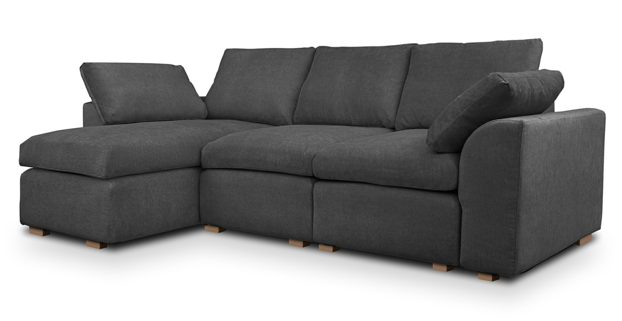 Fluffy canapea fixa  de 3 locuri L modulara [2]