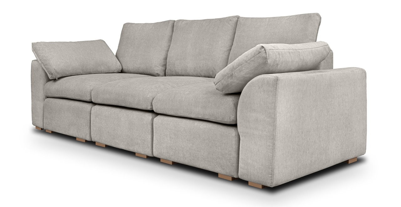 Fluffy canapea fixa  de 3 locuri modulara [2]