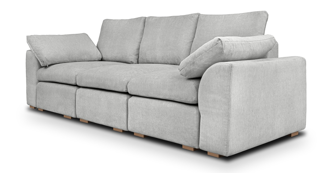 Fluffy canapea fixa  de 3 locuri modulara [2]