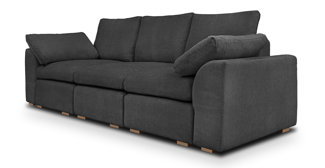 Fluffy canapea fixa  de 3 locuri modulara [2]